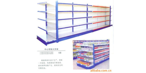 背板超市貨架、中央超市貨架與果蔬貨架的特點與區別